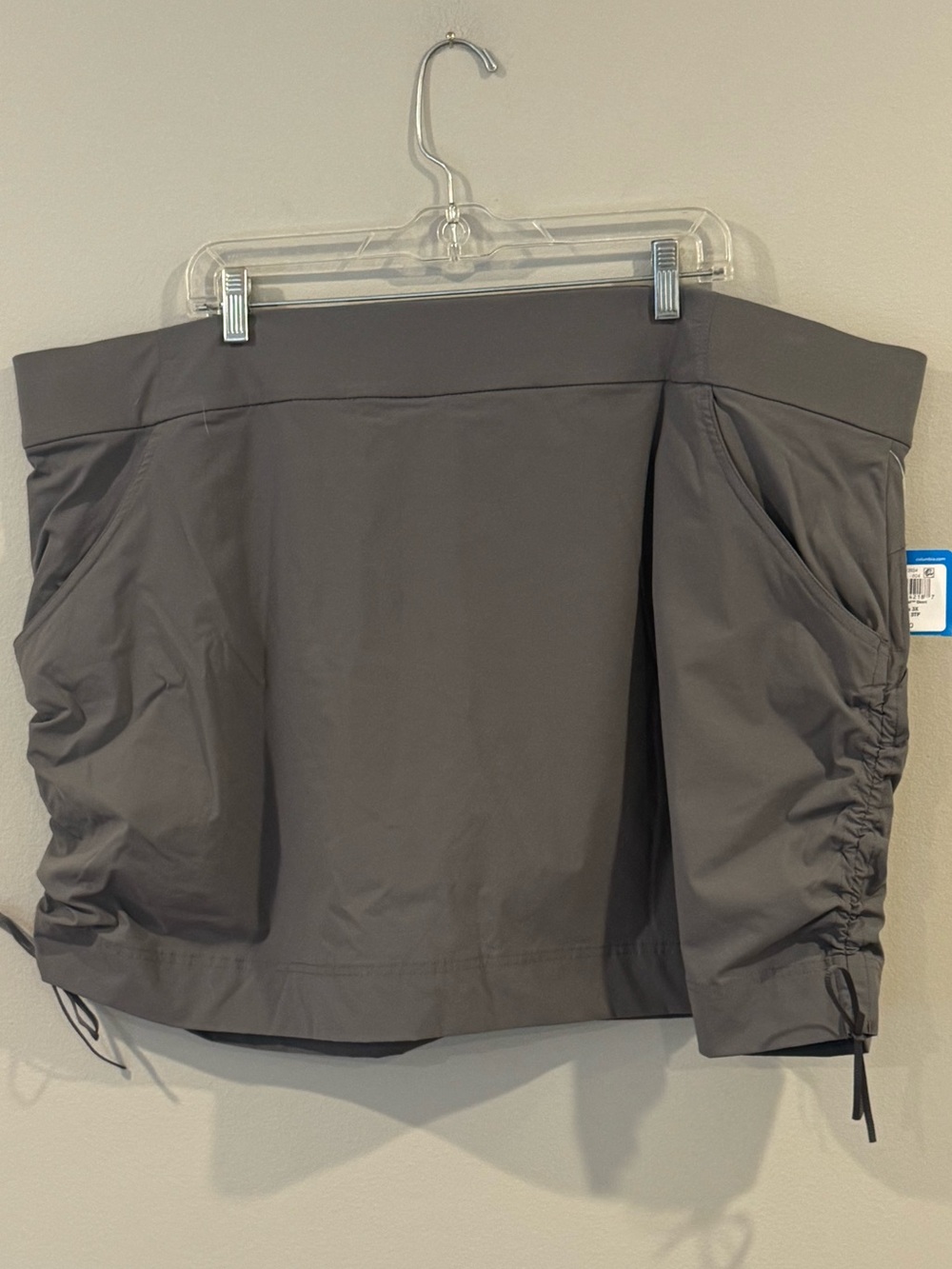 Columbia Omni Shield Performance Skort Gray Outdoor Hiking Plus 3X
